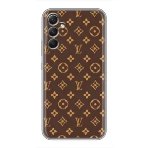 Чехлы Луи Витон для Samsung Galaxy A34 (AlphaPrint - LOUIS VUITTON) (фон LOUIS VUITTON)