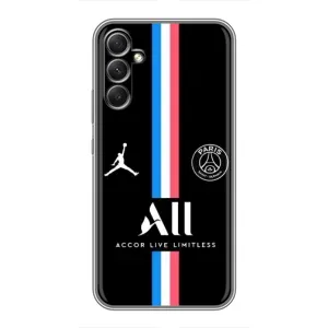 Чохли PSG для Samsung Galaxy A34 (AlphaPrint) (футболка ПСЖ)