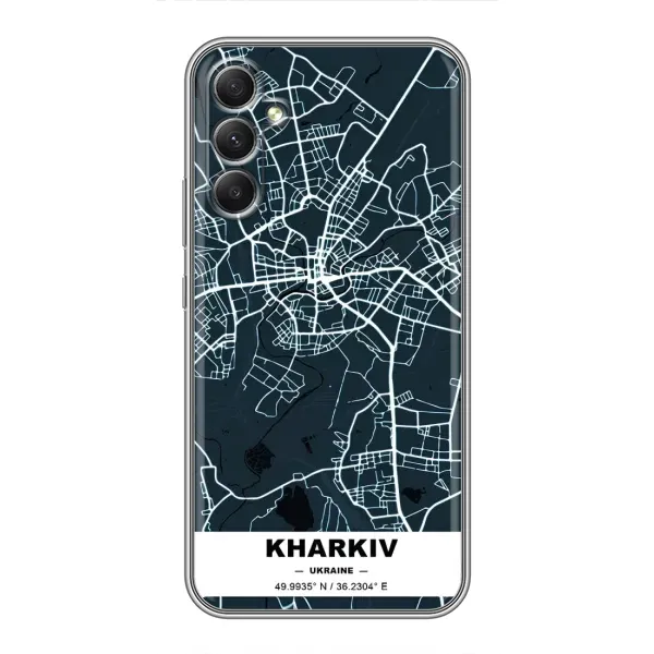 Чохол з принтом «Харків» для Samsung Galaxy A34