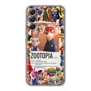 Чохол Зоотрополіс на Samsung Galaxy A34 (Постер Зоотрополіс)