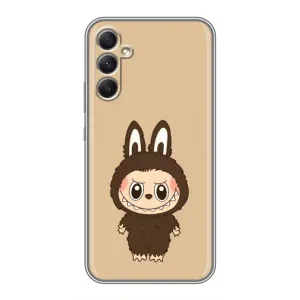Чохол з Лабубу на Samsung Galaxy A34 (Bored Ape в червоному)