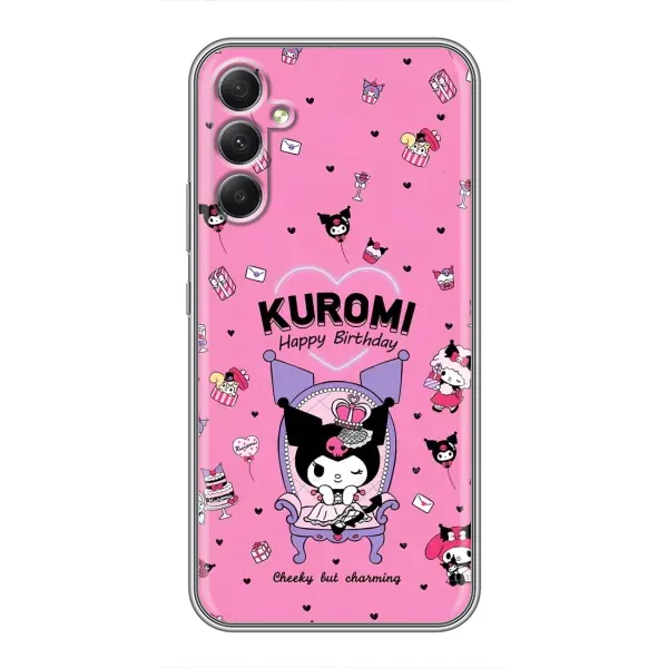 Чехол с принтом «KUROMI» для Samsung Galaxy A34