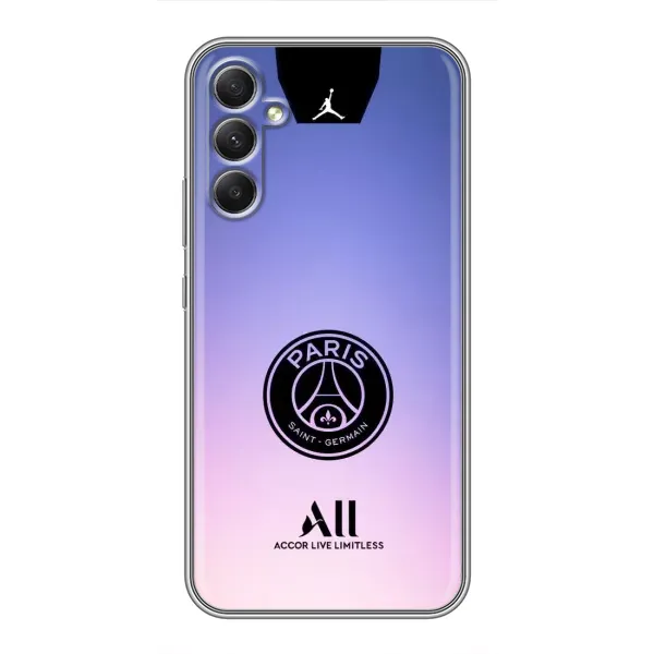 Чохол з принтом «лого PSG» для Samsung Galaxy A34