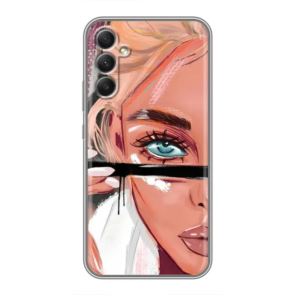 Чехол с принтом «Макияж» для Samsung Galaxy A34 Чехол с принтом «Макияж» для Samsung Galaxy A34