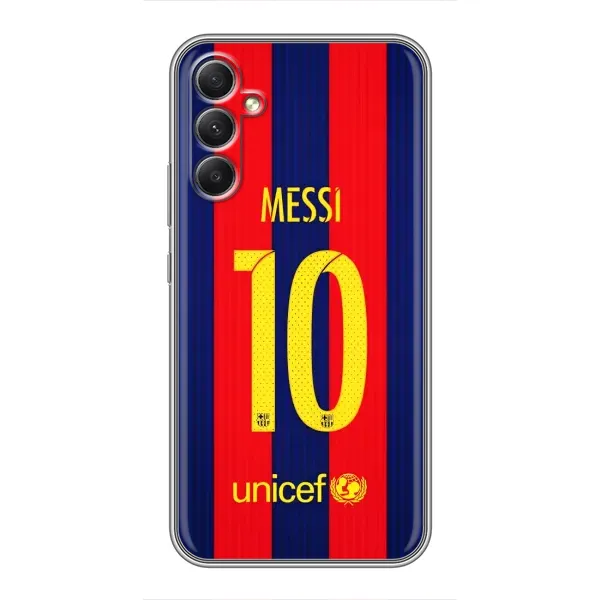 Чохол з принтом «Messi Barca 10» для Samsung Galaxy A34 Чохол з принтом «Messi Barca 10» для Samsung Galaxy A34