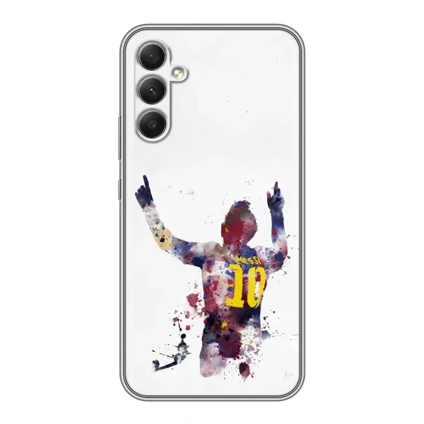 Чохол з принтом «Messi Barca» для Samsung Galaxy A34 Чохол з принтом «Messi Barca» для Samsung Galaxy A34