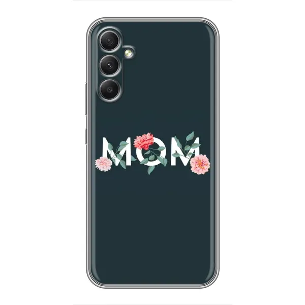 Чехол с принтом «Mom дизайн» для Samsung Galaxy A34