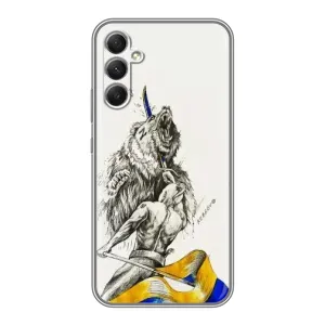 Чехлы Доброго вечора, ми за України для Самсунг Гелекси А34 (AlphaPrint) (Победа)