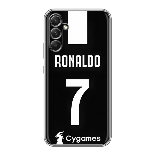 Чехол с принтом «RONALDO 7» для Samsung Galaxy A34