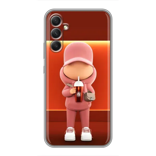 Чехол с принтом «С Кофе» для Samsung Galaxy A34 Чехол с принтом «С Кофе» для Samsung Galaxy A34