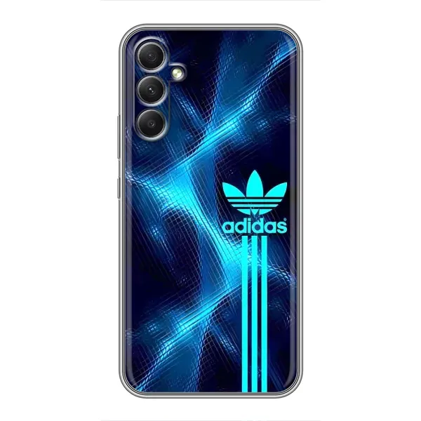 Чехол с принтом «Синий Адидас» для Samsung Galaxy A34