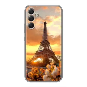 Чохол Ейфелева Вежа Samsung Galaxy A34 - (AlphaPrint) (Сонячня вежа)