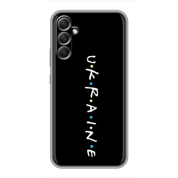 Чехол с принтом «UKRAINE» для Samsung Galaxy A34 Чехол с принтом «UKRAINE» для Samsung Galaxy A34