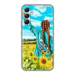 Чехол для Патриота Украины Samsung Galaxy A34 - (AlphaPrint) (Украиночка)