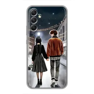 Чохол з дизайном Венздей 2 на Samsung Galaxy A34 (Венздей та Тайлер)