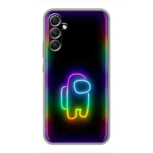 Чохли Амонг Ас для Samsung Galaxy A34 (AlphaPrint) (Яскравий скін)