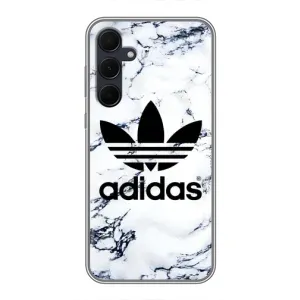 Чохли Адидас для Samsung Galaxy A35 (5G) (AlphaPrint) (Адідас на мраморі)