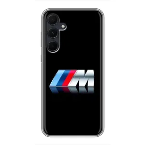 Чехол для Самсунг Галакси А35 5G - с принтом БМВ (AlphaPrint)
