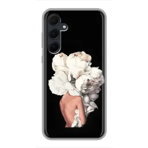 Чехлы (ART) Цветы на Samsung Galaxy A35 (5G) (VPrint) (Білі квіти)