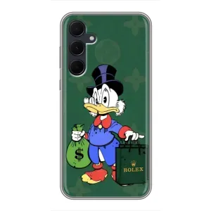 Чехли для Samsung Galaxy A35 (5G) - Скрудж МакДак Louis Vuitton (PREMIUMPrint) (Богата Утка)