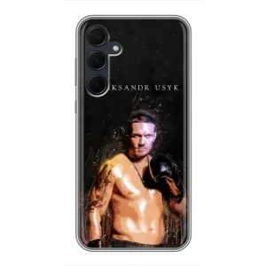 Чехол с картинкой Александр Усик для Samsung Galaxy A35 (5G) (Боксер Александр Усик)