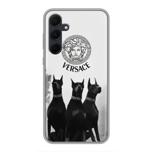 Чохли VERSACE для Самсунг Ґалаксі А35 (5Ж) (PREMIUMPrint) (Доберман Версаче)
