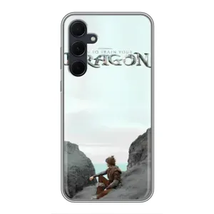 Чохол як приборкати дракона на Samsung Galaxy A35 (5G) (Дракон лого)