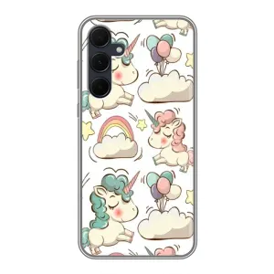 Чохол для Самсунг Ґалаксі А35 (5Ж) - (Єдинорожки - Новинки) (AlphaPrint) (Єдиноріжки)