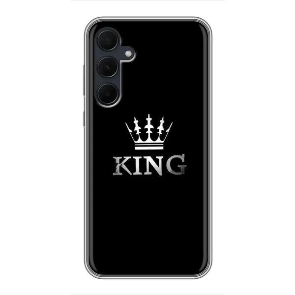 Чехол с принтом «KING» для Samsung Galaxy A35 (5G)