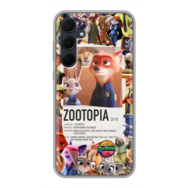 Чехол с принтом «Постер Зверополис» для Samsung Galaxy A35 (5G)