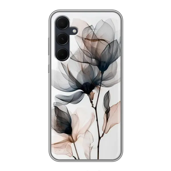 Чехол с принтом «Цветы на белом» для Samsung Galaxy A35 (5G) Чехол с принтом «Цветы на белом» для Samsung Galaxy A35 (5G)