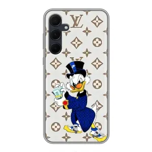 Чехли для Samsung Galaxy A35 (5G) - Скрудж МакДак Louis Vuitton (PREMIUMPrint) (Макдак на стилі)