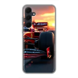 Чохол Формула1 на Samsung Galaxy A35 (5G) (Макларен на заході)