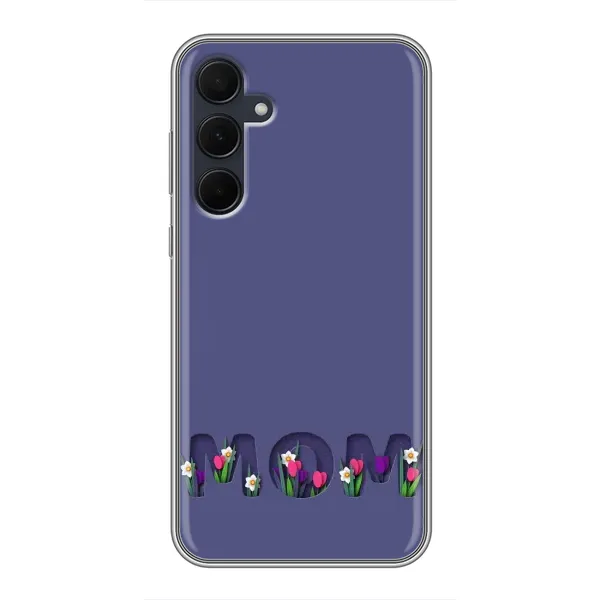 Чехол с принтом «Мама в цветах» для Samsung Galaxy A35 (5G)