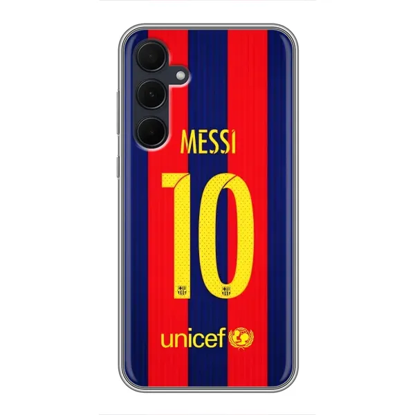 Чехол с принтом «Messi Barca 10» для Samsung Galaxy A35 (5G)