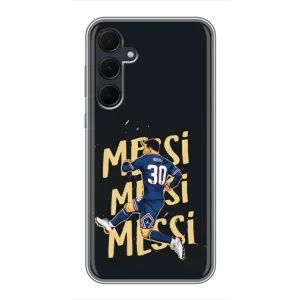 Чохли для Samsung Galaxy A35 (5G) (Leo чемпіон) (AlphaPrint) (Messi ПСЖ)