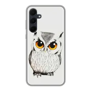 Чохол з пташками на Samsung Galaxy A35 (5G) (VPrint) (Мила Сова)