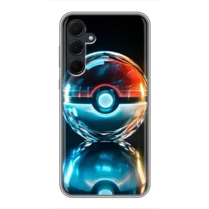 Чохол з Пікачу на Samsung Galaxy A35 (5G) (М'яч Пікачу)