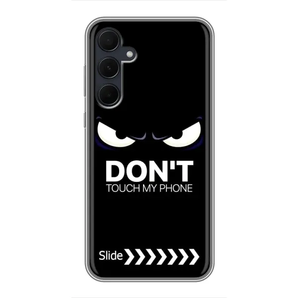 Чохол з принтом «Не чипай телефон» для Samsung Galaxy A35 (5G) Чохол з принтом «Не чипай телефон» для Samsung Galaxy A35 (5G)