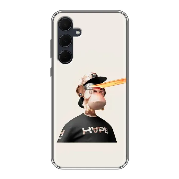 Чехол с принтом «обезьяна NFT в очках» для Samsung Galaxy A35 (5G)