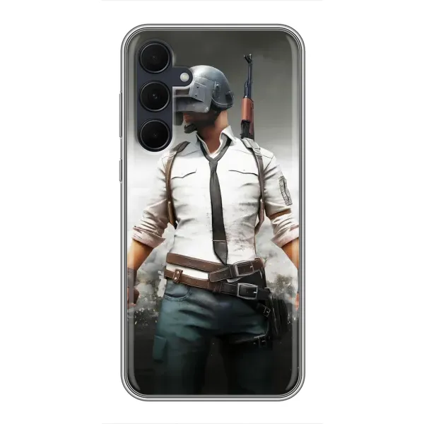 Чехол с принтом «Пабг мен» для Samsung Galaxy A35 (5G)