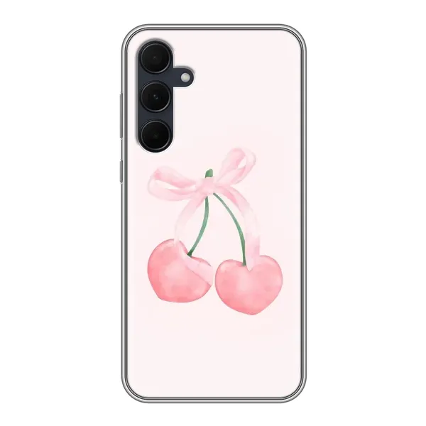 Чехол с принтом «Розовые вишни» для Samsung Galaxy A35 (5G) Чехол с принтом «Розовые вишни» для Samsung Galaxy A35 (5G)