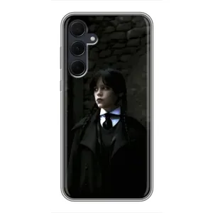 Чохол з дизайном Венздей 2 на Samsung Galaxy A35 (5G) (Темний стиль Венздей)