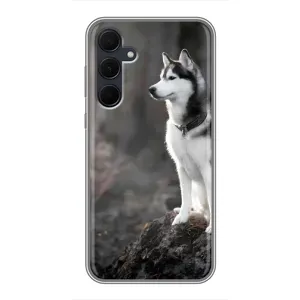 Чохол з Хаскі Samsung Galaxy A35 (5G) - (AlphaPrint) (Вірний собака)