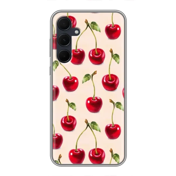 Чехол с принтом «Вишня» для Samsung Galaxy A35 (5G)