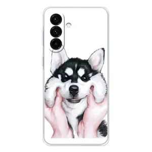 Чехлы с собаками для Samsung Galaxy A36 5G (VPrint) (Довольный Хаски)