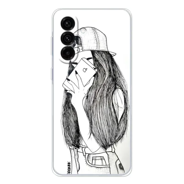 Чехол с принтом «Фото девочки» для Samsung Galaxy A36 5G