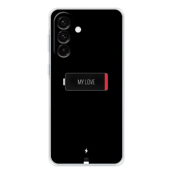 Чехол с принтом «Love battery» для Samsung Galaxy A36 5G Чехол с принтом «Love battery» для Samsung Galaxy A36 5G