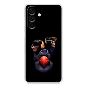 Чохол з Мавпами Samsung Galaxy A36 5G - (AlphaPrint) (Три мавпи)