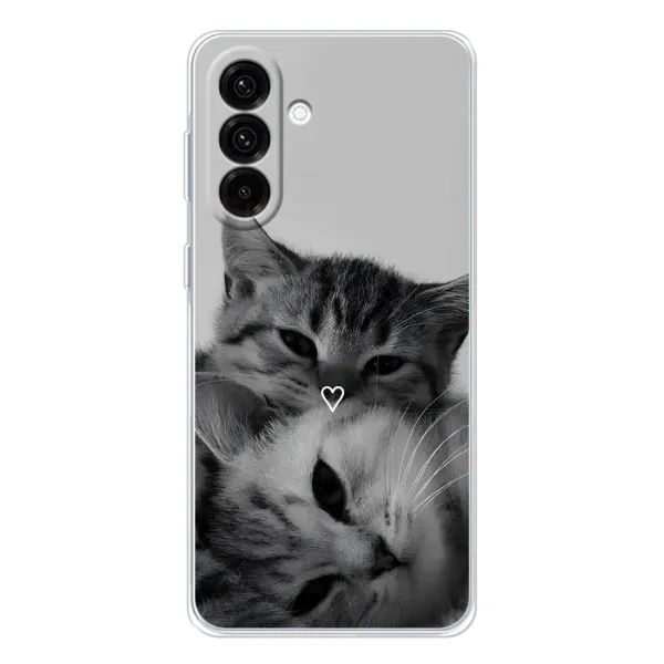 Чохол з принтом «Пара котів» для Samsung Galaxy A36 5G